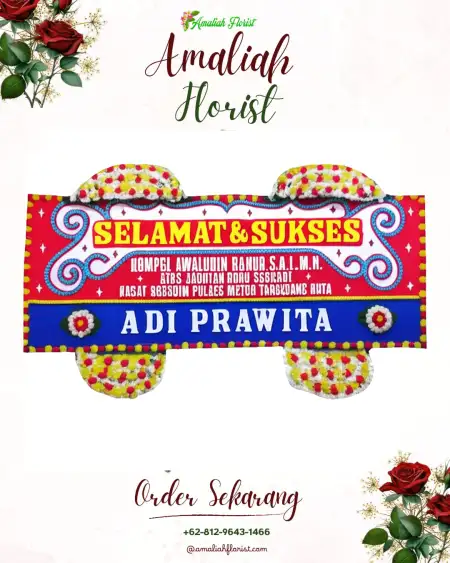 Papan Bunga Ucapan Selamat Bayur Lor
